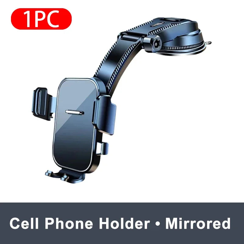 Universal Car Dashboard Phone Holder Auto Cellphone Stand for GPS Navigation Desk Windshield Hanging Bracket